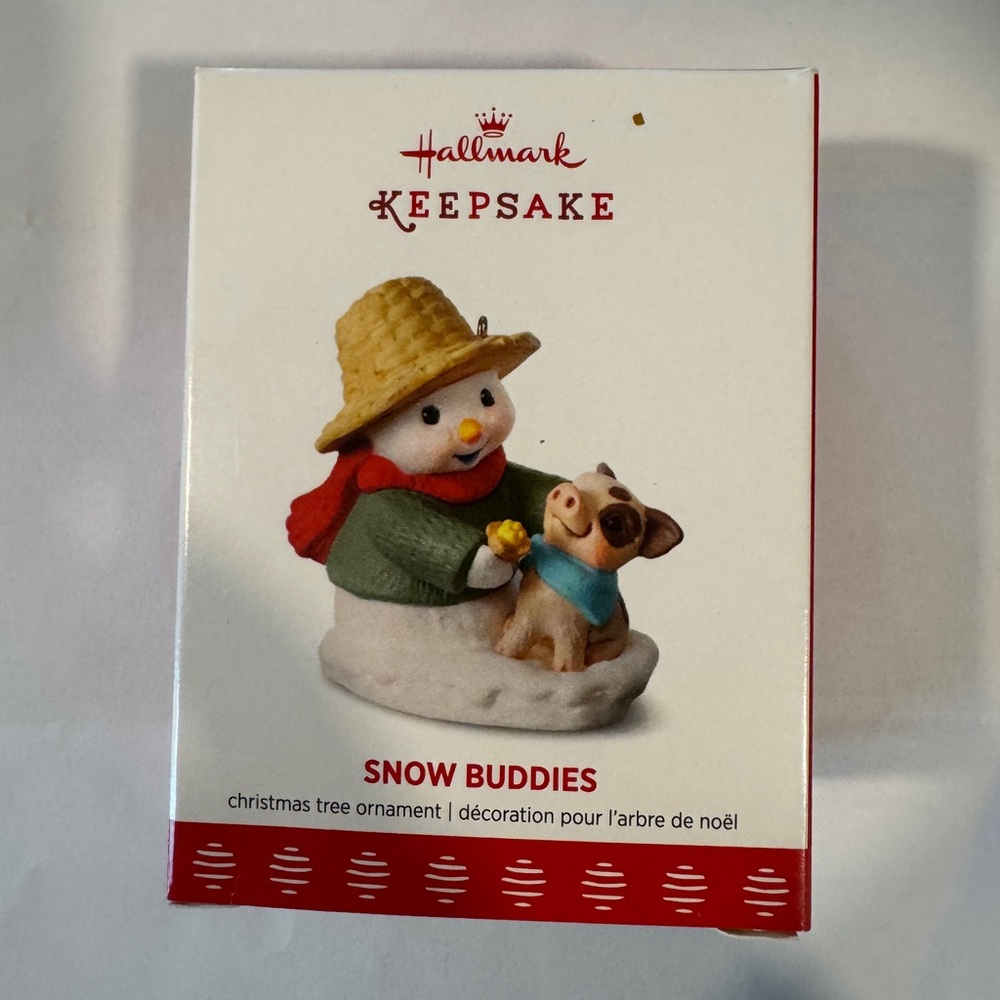Hallmark Snow Buddies Ornament Series dates 2017 NIB